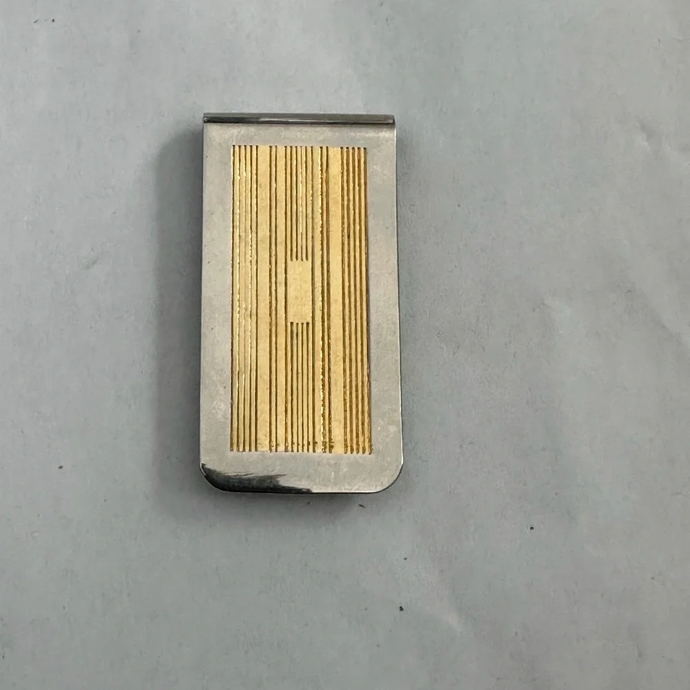 Silver and Gold Money Clip